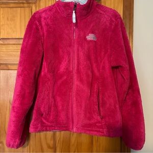 The North Face Women’s Pink Osito Fleece Jacket, M